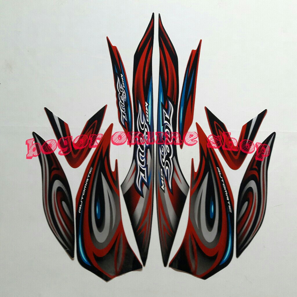 stiker motor mio soul 2008 merah
