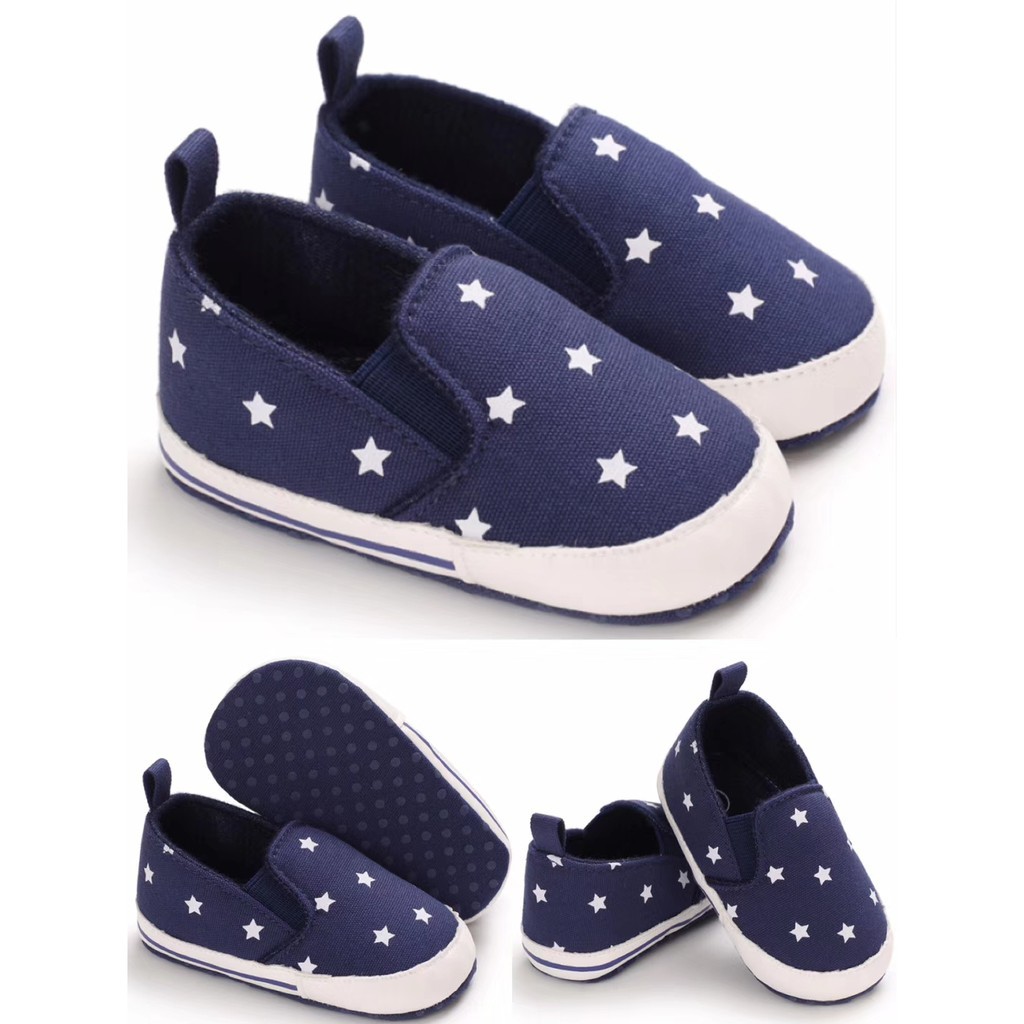 LittleAaron D06 LITTLE STARS Sepatu prewalker bayi dan anak perempuan newborn 3-18 bulan