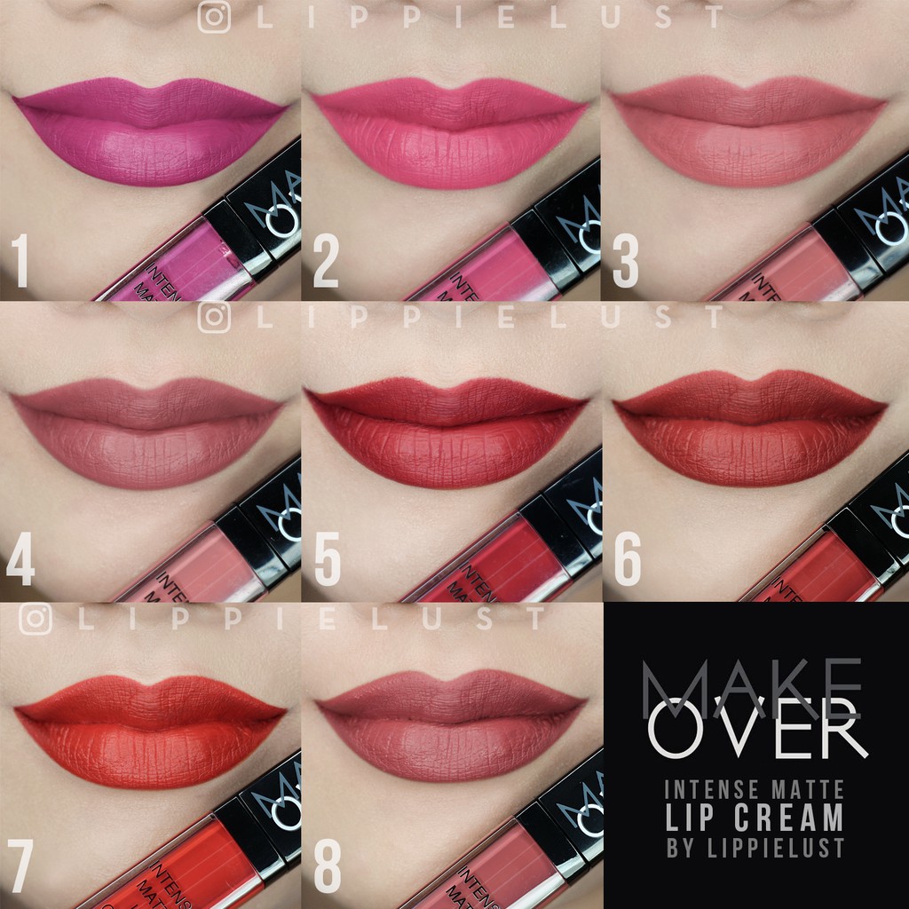 Jual Make Over Intense Matte Lip Cream ( Makeover lipcream ) | Shopee