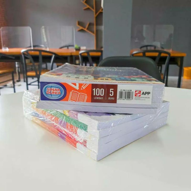 [PACK ISI 5] BUKU TULIS SIDU ISI 100 LEMBAR / BUKU TULIS ISI 100 LEMBAR SIDU
