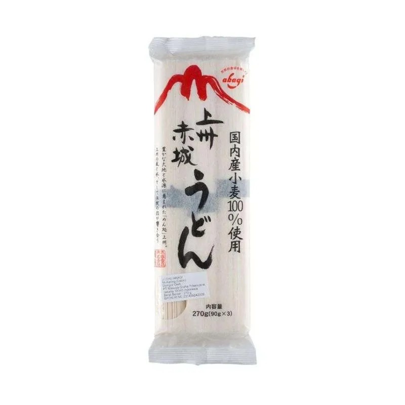 Mi Kering Jepang Joshu Akagi Udon / Japanese Noodle 270 Gram