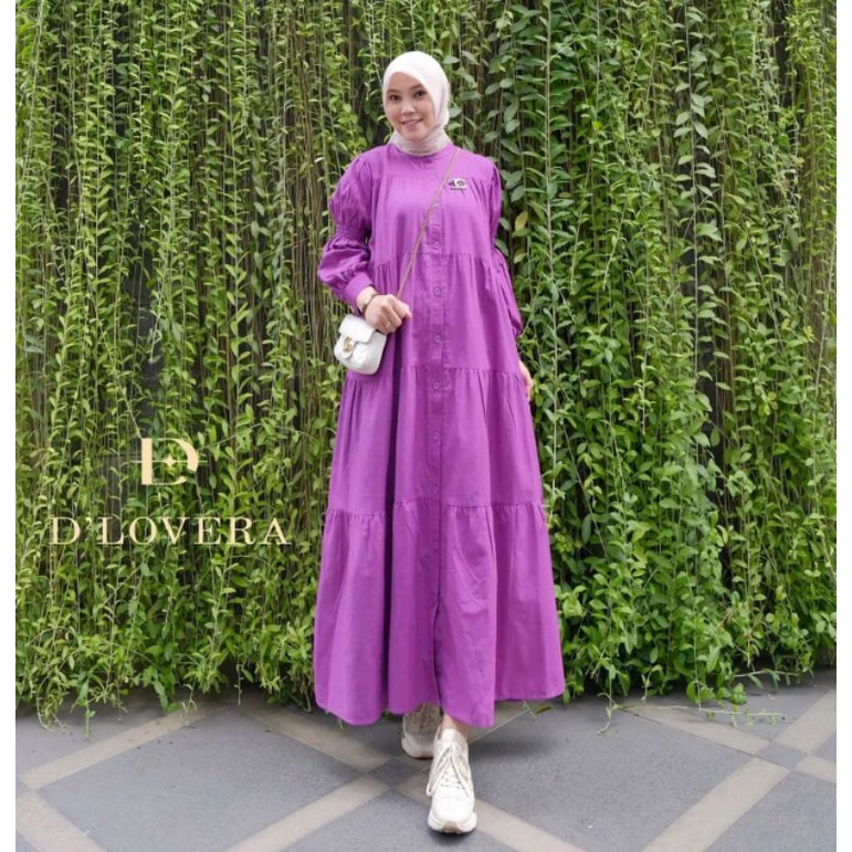 LUISA MIDI DRESS BY DLOVERA DHILOVERA LOVERA BY OLLA