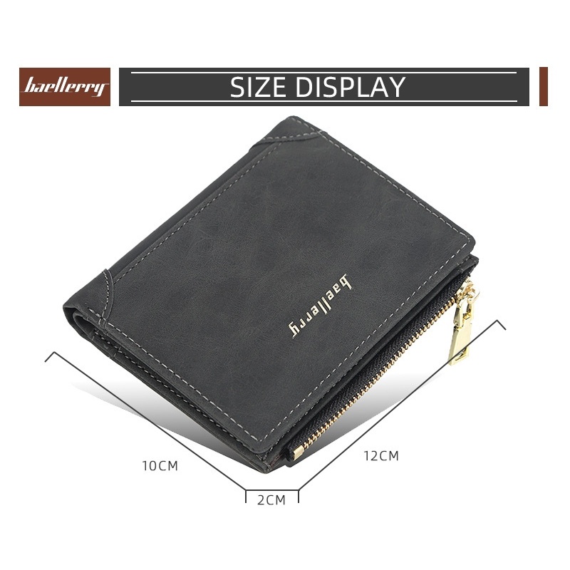 DOMPET BAELLERRY WANITA ORIGINAL LATUSE WA366B5 LIPAT IMPORT KECIL SLOT KARTU UANG RESLETING KOIN MINI PENDEK PREMIUM KOREA BATAM BRANDED