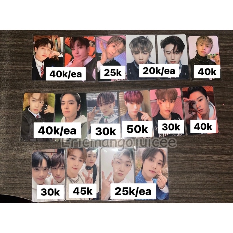 The Boyz Maverick Album and Benefit (MAKESTAR, APPMUS, MIHWA) Photocard & Tc Fancon Photocard