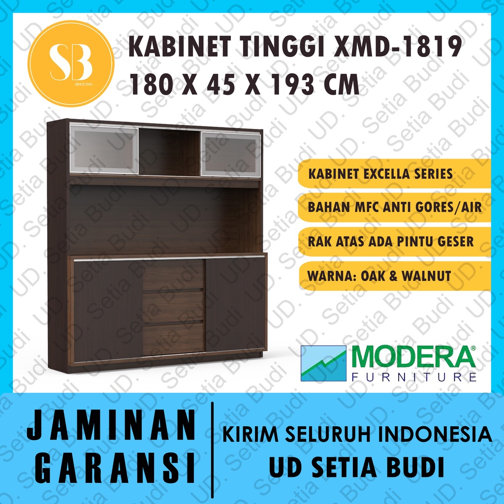 Lemari Kabinet Kantor Tinggi Modera Excella XMD 1819