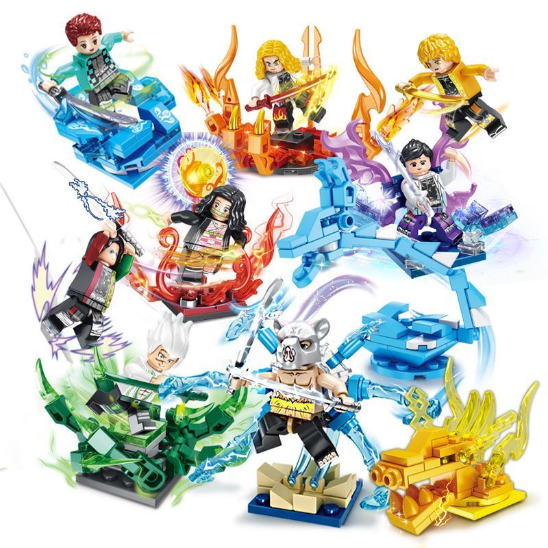 Demon Slayer lego minifigure anime japan kimetsu no yaiba tanjirou nezuko