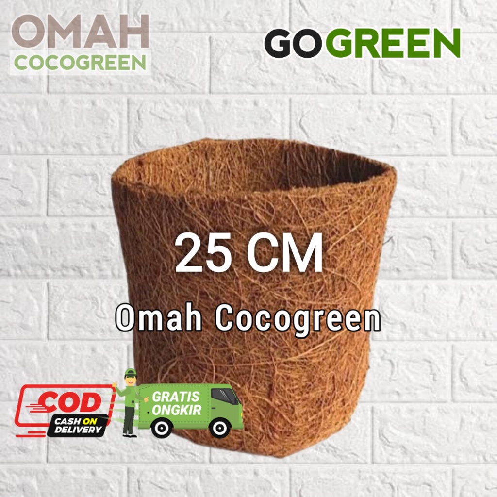 POT 25CM SABUT KELAPA POT BESAR SERABUT KELAPA