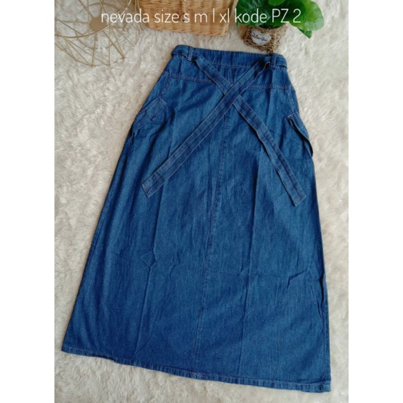BAWAHAN ROK JEANS WANITA NEVADA ORIGINAL MATAHARI BRANDED