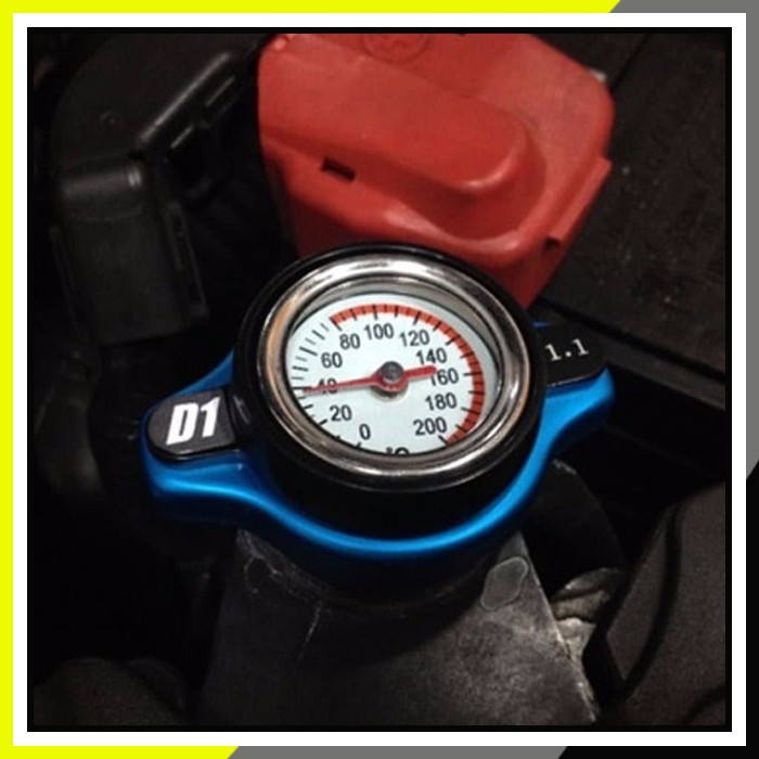 Tutup Radiator Mobil Indikator Suhu D1SPEC