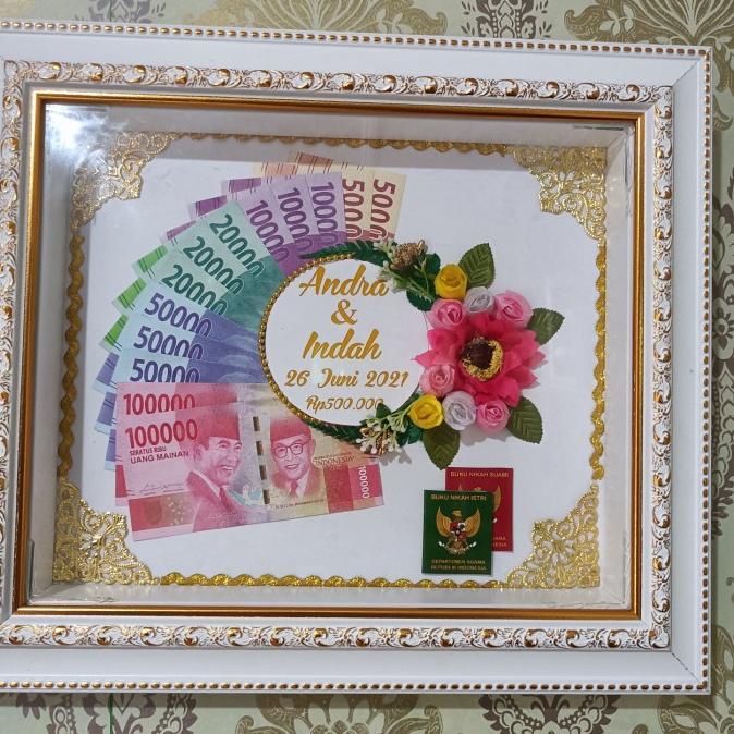 

AKSESORIS PERNIKAHAN MAHAR PERNIKAHAN UANG SIMPLE 2 UKURAN 25*30 CM PERLENGKAPAN PESTA CRAFT