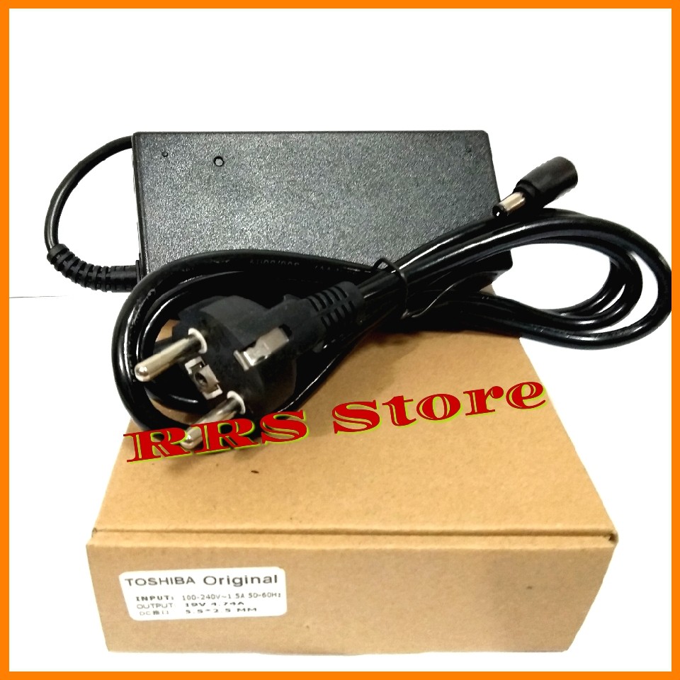 ADAPTOR CHARGER TOSHIBA 19v - 4.74a Original Adaptor laptop toshiba CHASGER TOSHIBA