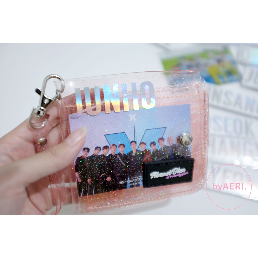 X1 HOLOGRAM STICKER (X1 MEMBER NAME, LOGO, DLL KPOP HOLOGRAM CUTTING STICKER)