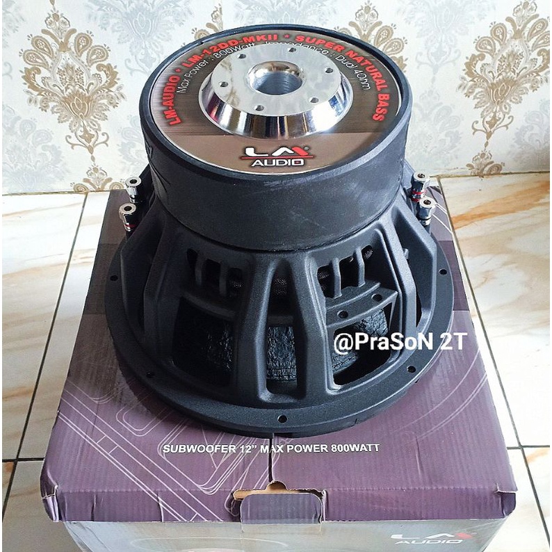 Subwoofer LM DD MK ll 12 inch Doublecoil DoubleMagnet