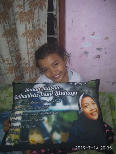 Bantal Custom 40x60cm / Bantal Foto / Bantal Printing / Kado