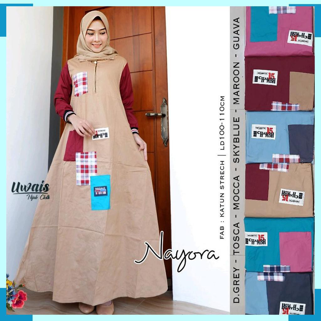DRESS GAMIS. FASHION MUSLIM WANITA BY UWAIS