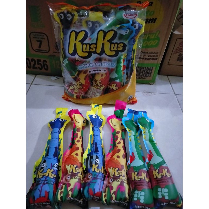 

JELLY KUS KUS RASA MANGGA EDISI HEWAN / JERAPAH