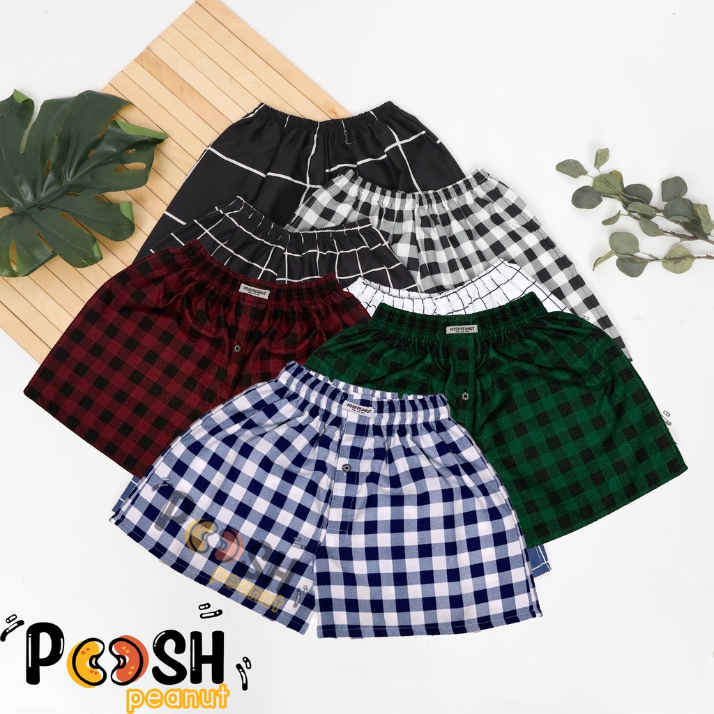 [POSH] BOXER PRIA WANITA PREMIUM SERIES SIZE 27-36 DEWASA REMAJA