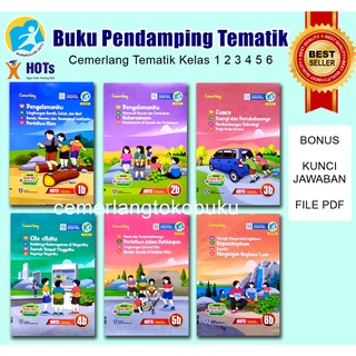 Jual Buku Lks Cemerlang Tematik Kelas 4a 1 Buku 5 Tema Indonesiashopee Indonesia
