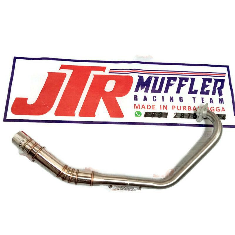 Leher Leheran KNALPOT  VIXION NEW OLD NVL VIXION R 155 STAINLESS LAS CACING