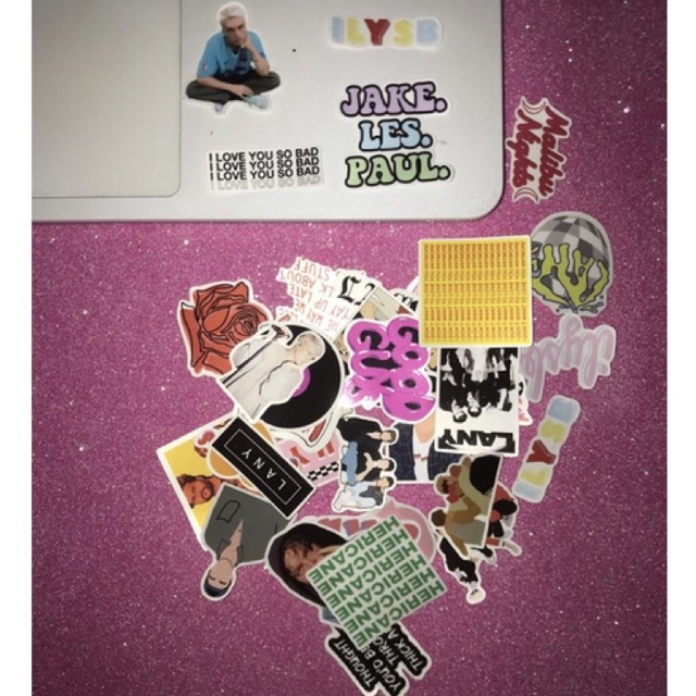 

(35pcs) LANY BAND STICKER TUMBLR