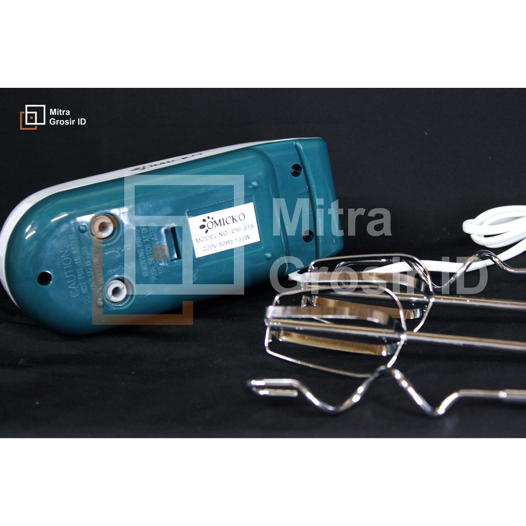 Hand Mixer OMICKO OM 315  Dengan 7 kecepatan