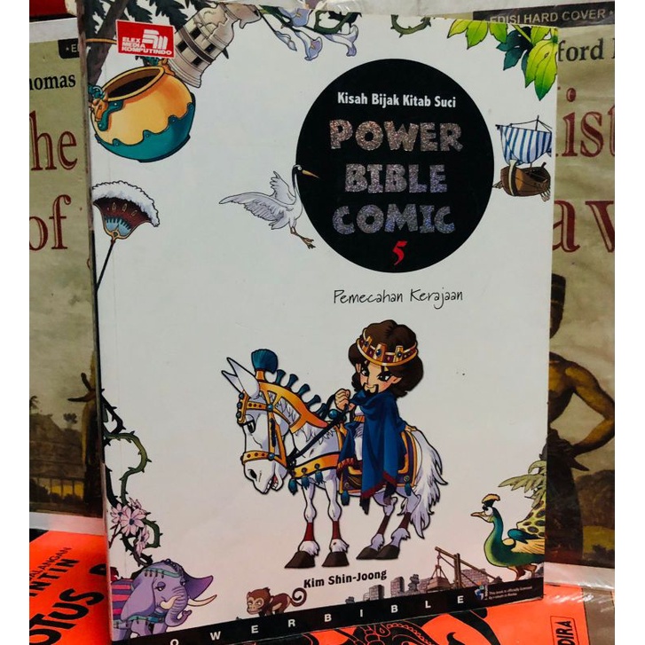 komik kisah bijak kitab suci. power Bible comic#5.