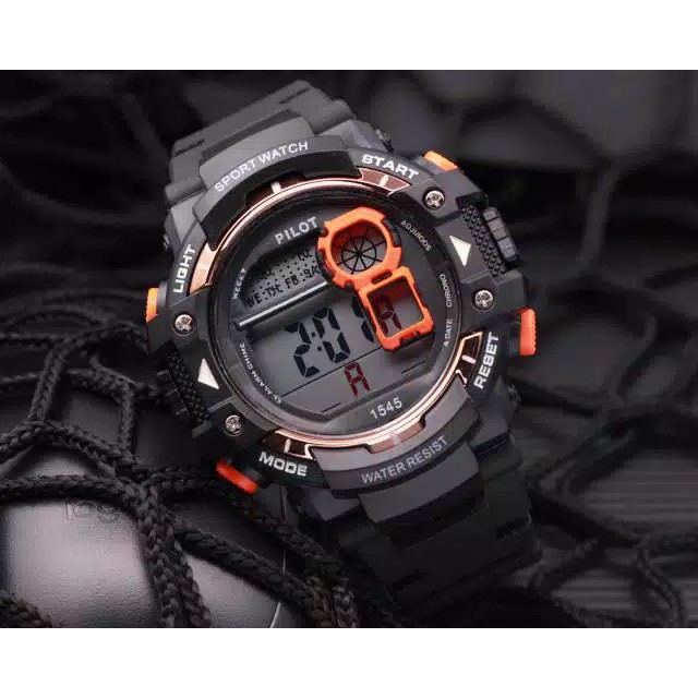 Jam Tangan Pria Anti Air Pilot Original X-Sport PLT1545