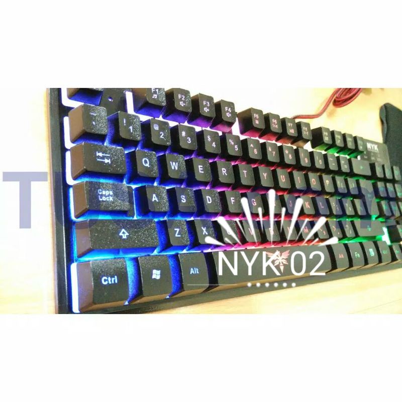 Keyboard Game Komputer NYK 02 Keyboard External Laptop dan PC Usb