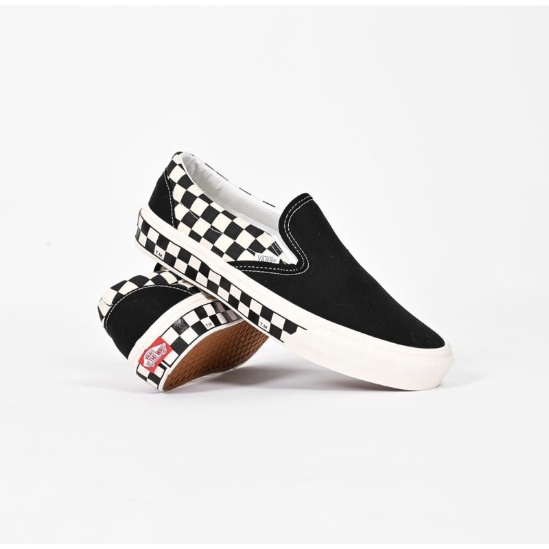 V4ns Slipon Sidewall Checkerboard