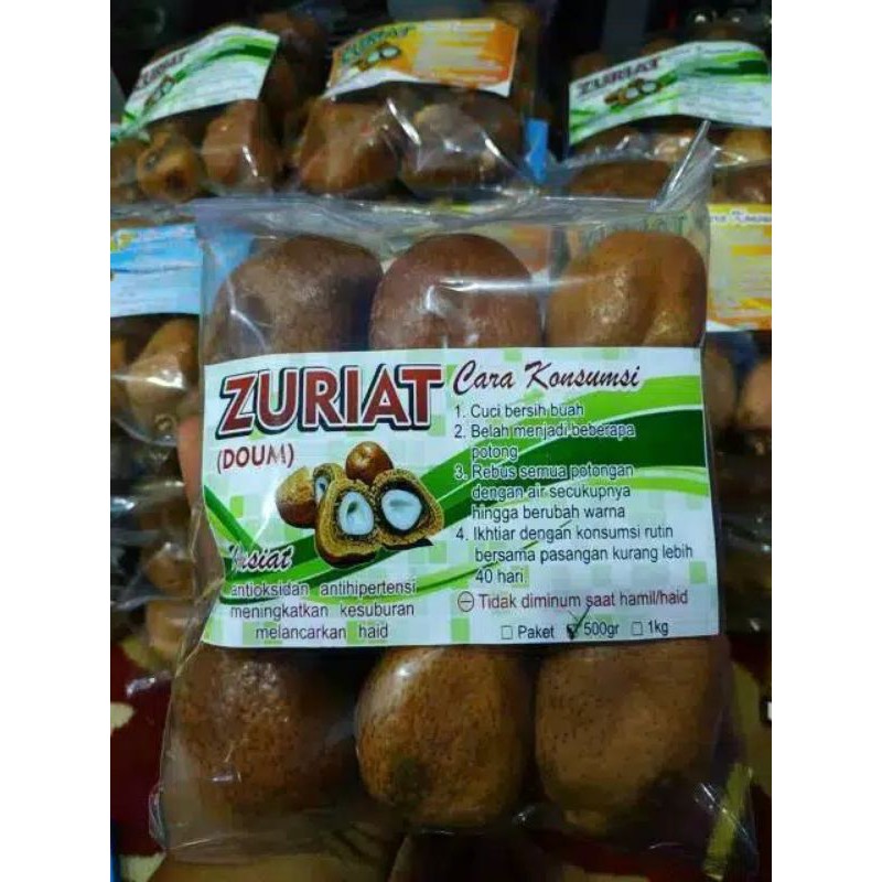 Buah Zuriat Promil perbiji