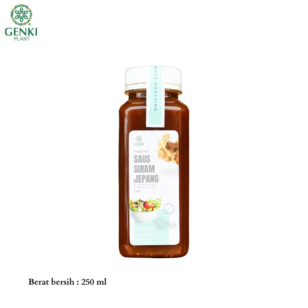 

Japanese Dressing / Saus Siram Jepang / Salad Dressing - 250 ml