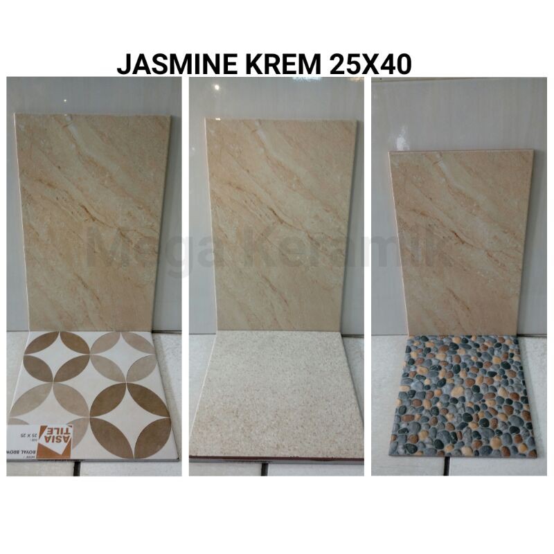 KERAMIK DINDING KAMAR MANDI KILAP 25x40