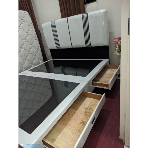 DIVAN DIPAN TEMPAT TIDUR SANDARAN MINIMALIS LIPAT/SAMBUNG