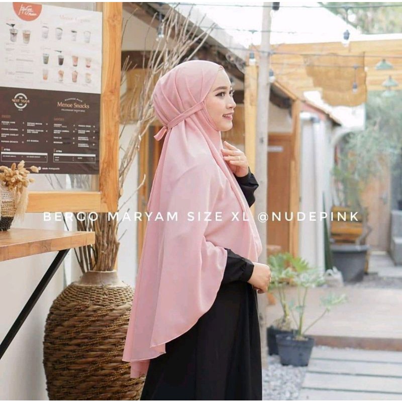 Jilbab instant mariyam jumbojibab mariyam jumbo xxl