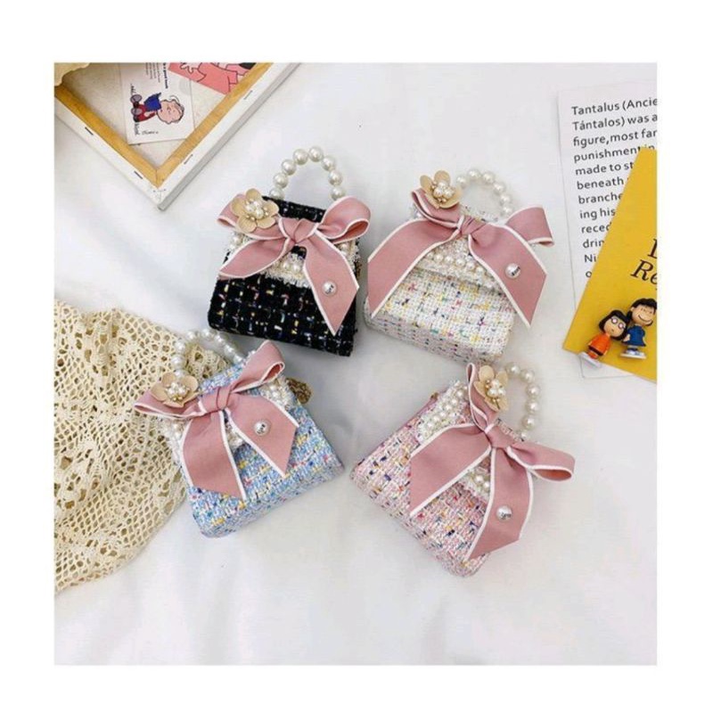 tas pita mutiara import anak