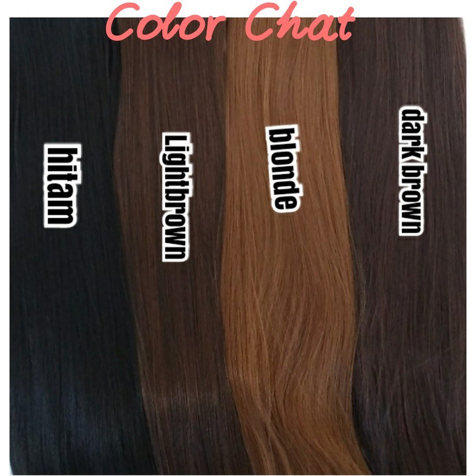 [FREE HAIRNET] WIG HV21 MODEL CURLY SOSIS - LIGHTBROWN (KIM)