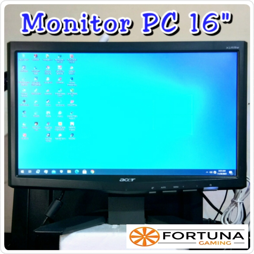 Monitor PC 16 inch Second 100% Normal