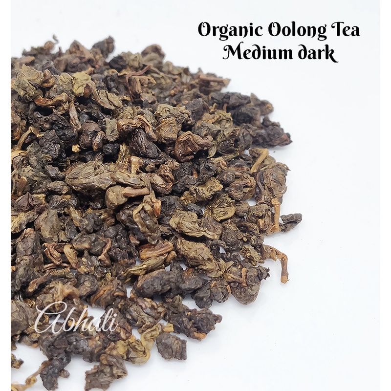 

ORGANIC OOLONG TEA - medium dark - INDONESIAN PREMIUM - teh Halimun - per gram