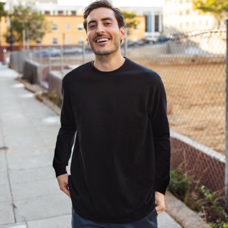 tshirt/kaos lengan panjang new state apparel