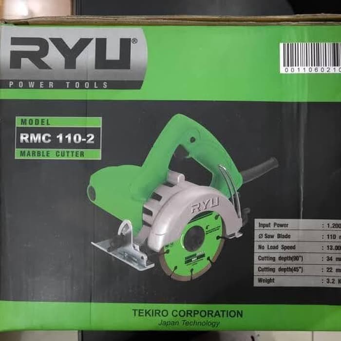 RYU RMC 110-2 mesin potong marmer granit