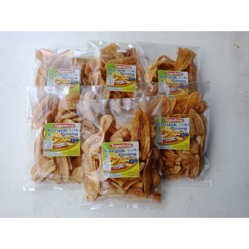 

Keripik Pisang Segedong 110g/Keripik pisang manis