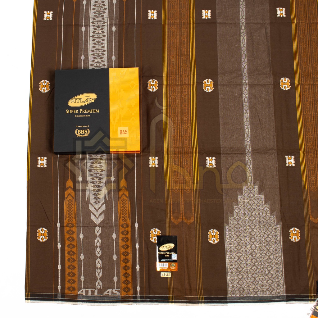Sarung Atlas Super Premium 945 Cokelat