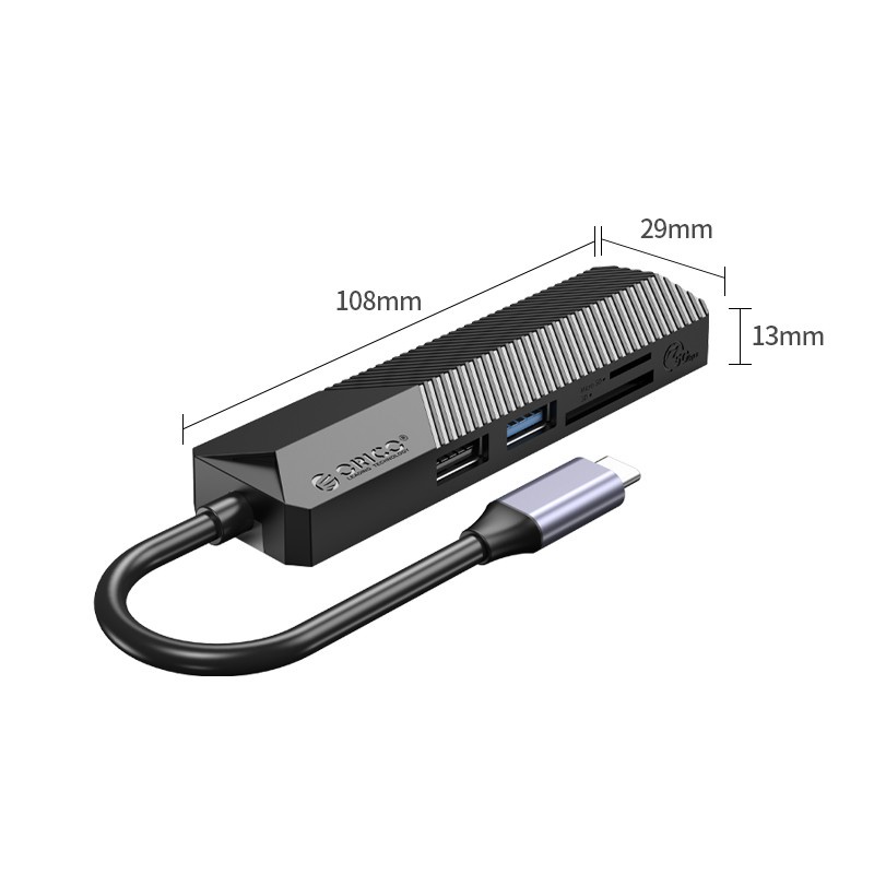 ORICO MDK-5P 5 in 1 Type-C Hub USB 3.0 USB 2.0 SD TF HDMI