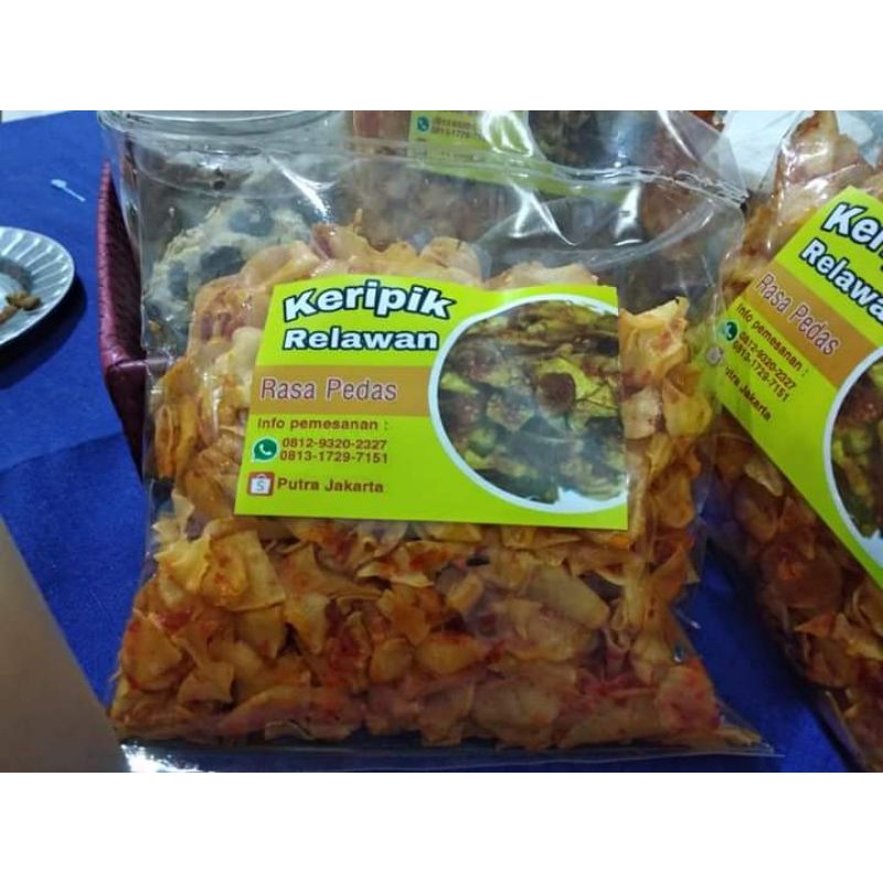 

KERIPIK SINGKONG PEDAS/KERUPUK PEDAS/palestina