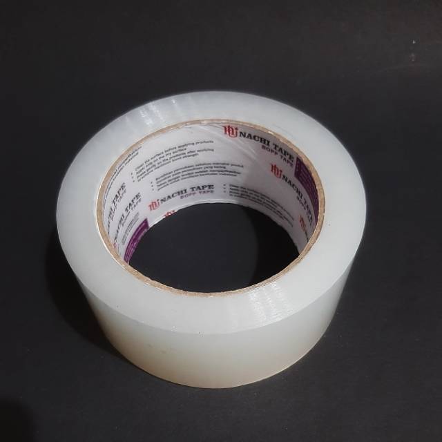 Lakban Plester Isolasi Bening  Tape 2 inch 100 yard