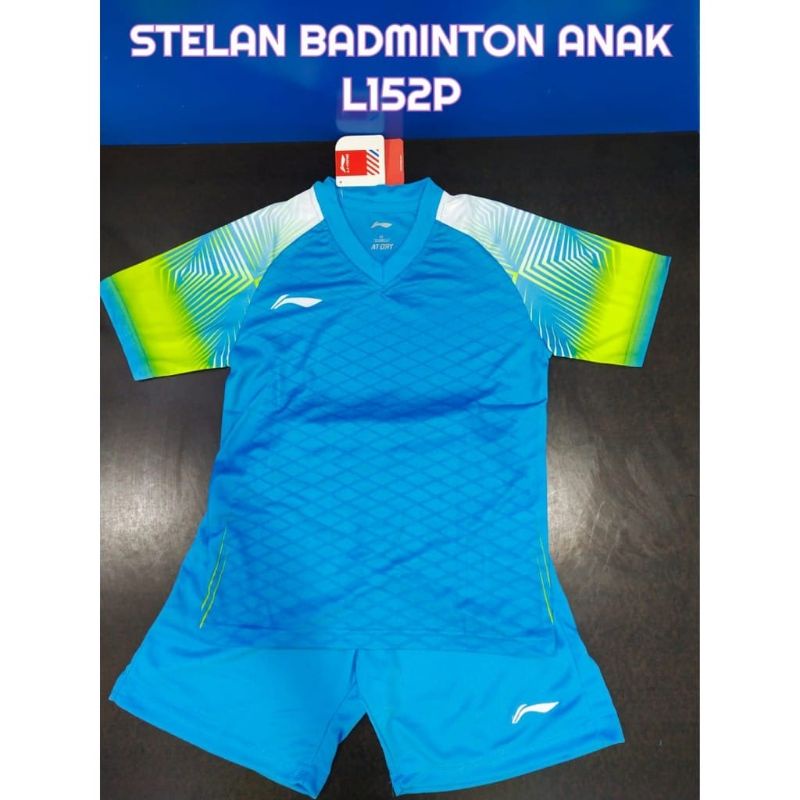 BAJU BADMINTON ANAK L152P JERSEY BULUTANGKIS