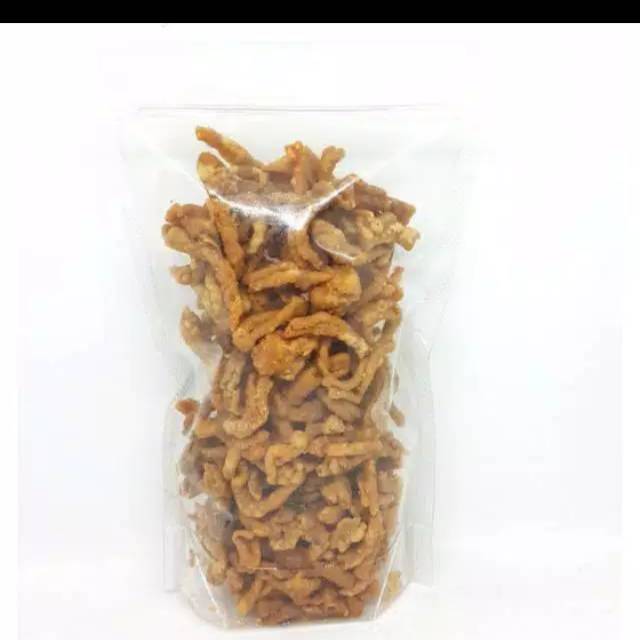 

Kripik usus oroginal, tanpa bahan pengawet
