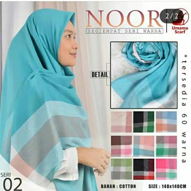 Jilbab segiempat umama Noor jumbo