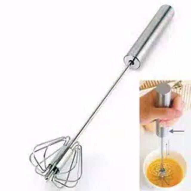 Manual pressed pengocok telor/ better beater/ manual mixer/ full stainless/ pengocok adonan/ kocokan