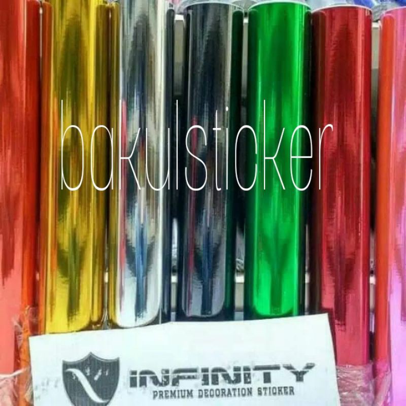 Stiker Skotlet Chrome Stiker Crome Metalik Skotlet Motor Skotlet Infinity